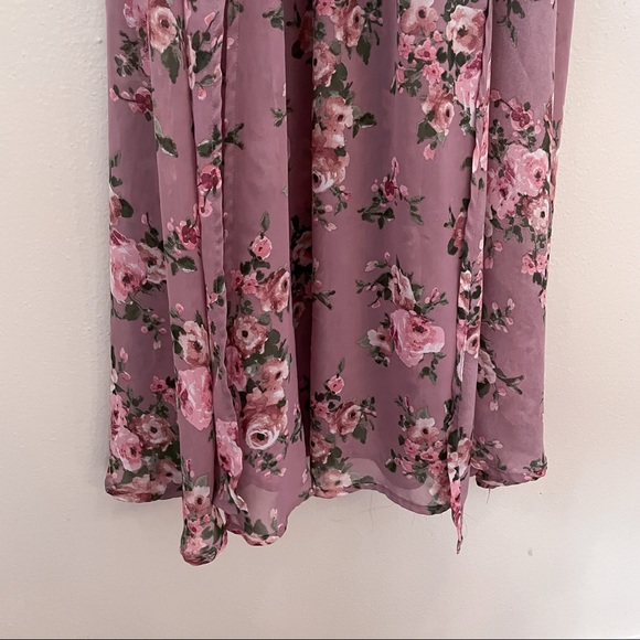 Windsor High Neck Blouson Maxi Dress - Picture 2 of 9